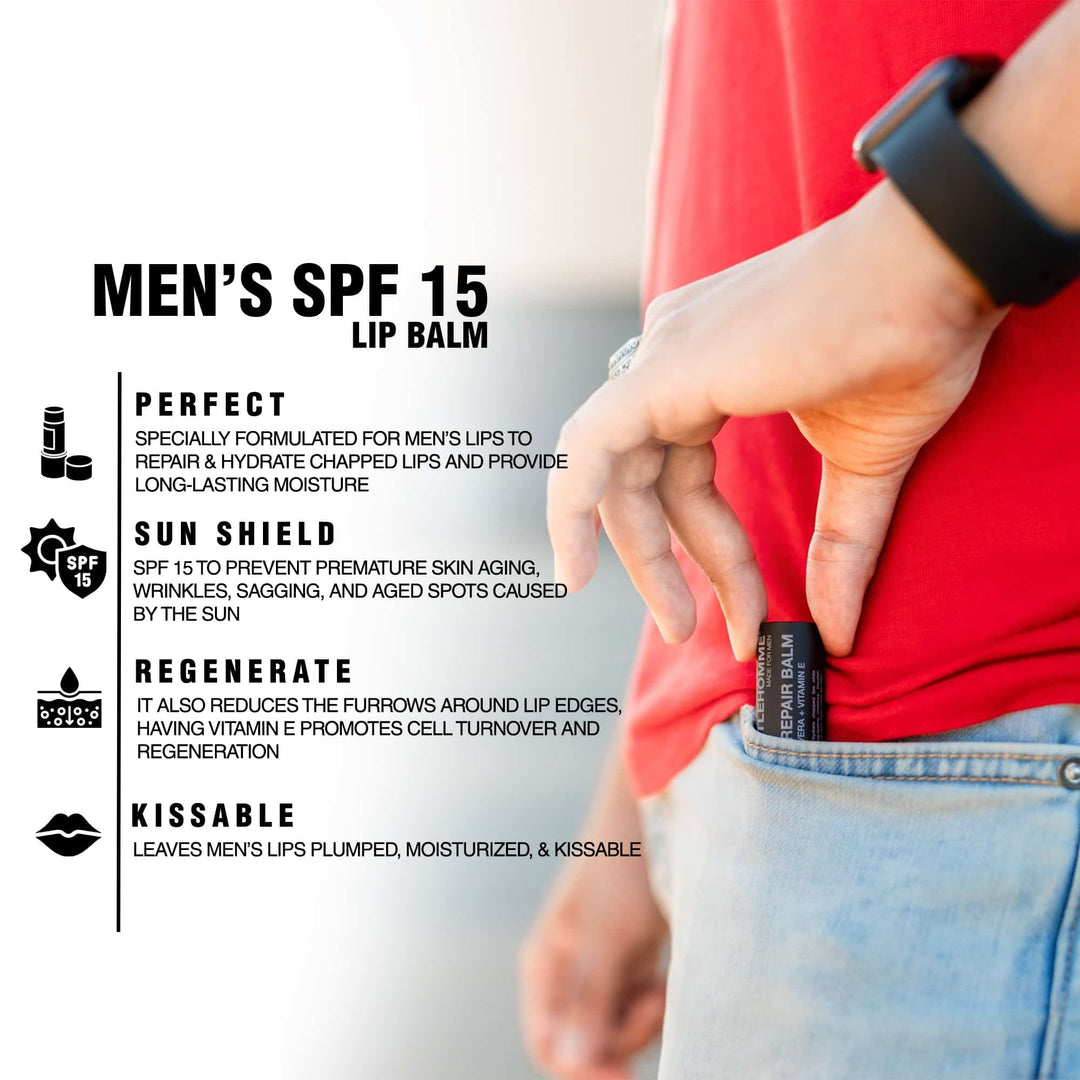 Men's Lip Repair Balm with SPF 15