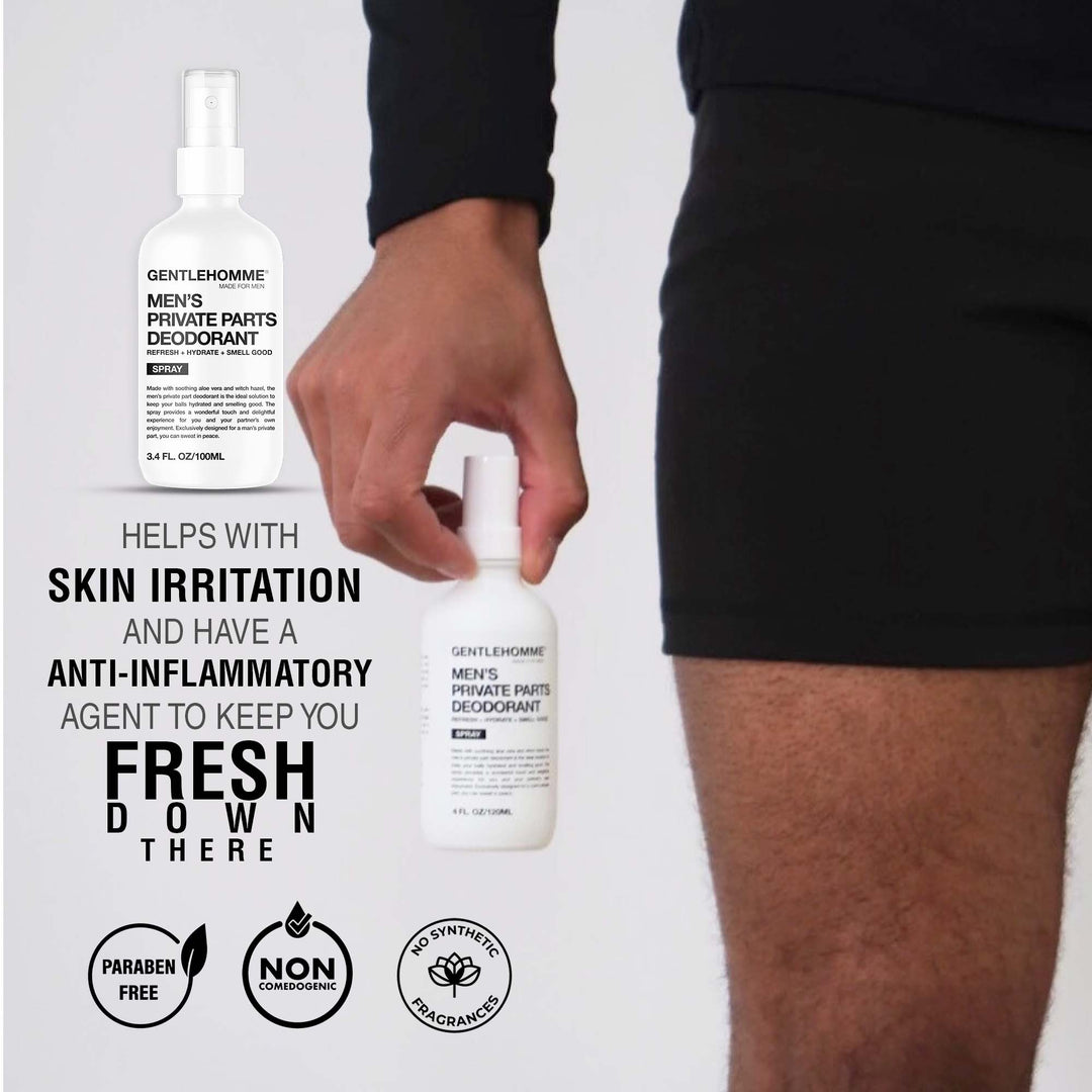 Gentlehomme Men's Private Parts Deodorant | Balls Toner