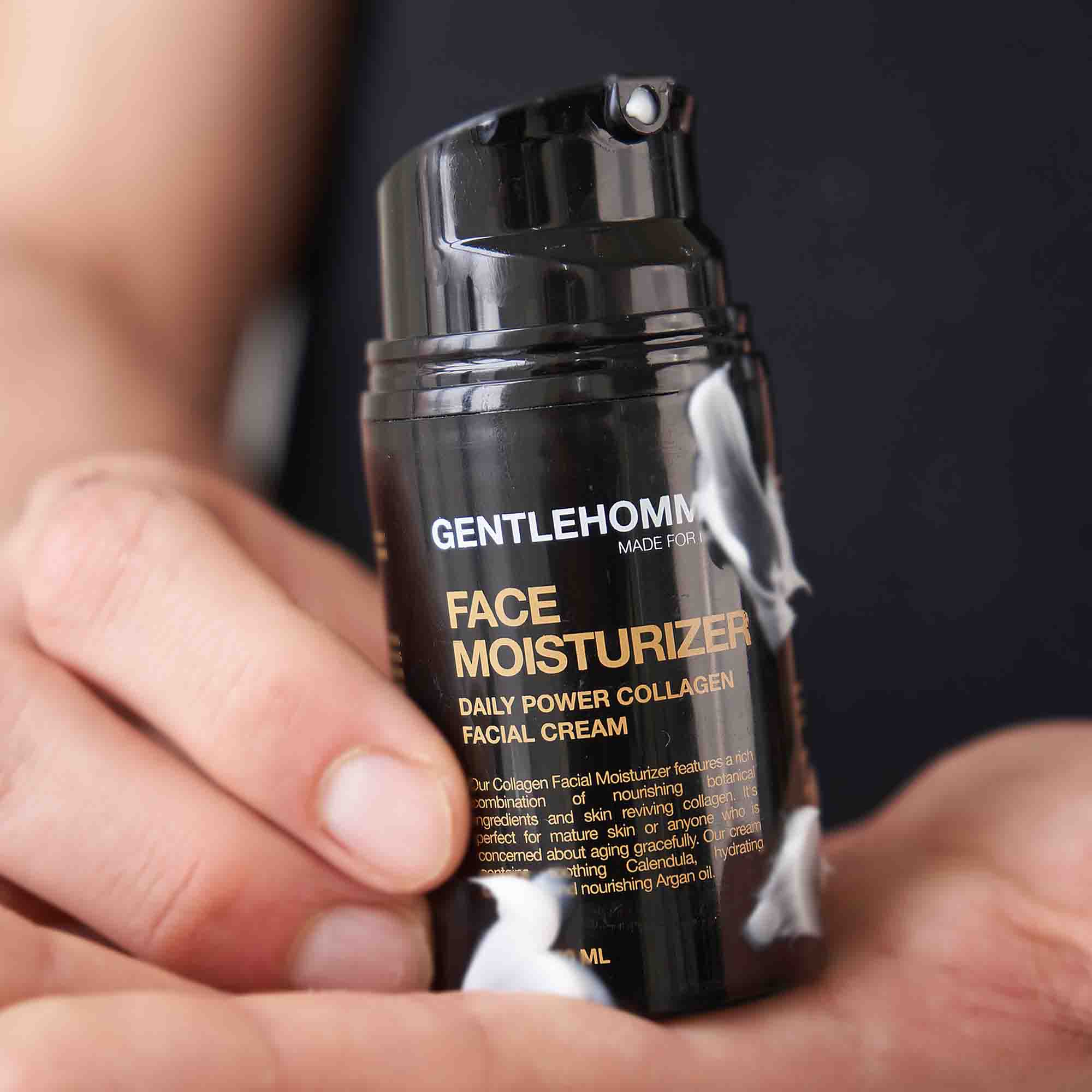 Collagen Moisturizer for Men — Firm, Hydrate, Anti-Age | Gentlehomme